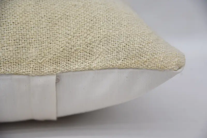 Interior Designer Pillow, Cushion Case, 16x16 Beige Pillow, Pet Pillow Sham, Neutral Pillow, Throw Kilim Pillow, Ethnical Kilim Rug Pillow - 5