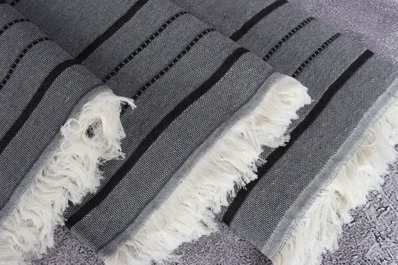 Absorbent Turkish towel, Handwoven Turkish Towel, Bachelorette Party Gifts Bridesmaids, 70x40 Cotton Striped Towel, Fouta towel, Engagement Gift - 5