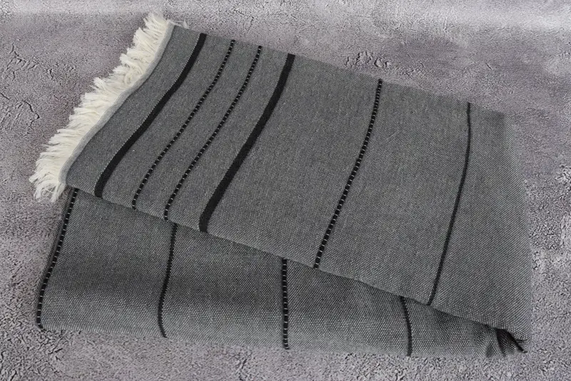 Absorbent Turkish towel, Handwoven Turkish Towel, Bachelorette Party Gifts Bridesmaids, 70x40 Cotton Striped Towel, Fouta towel, Engagement Gift - 6