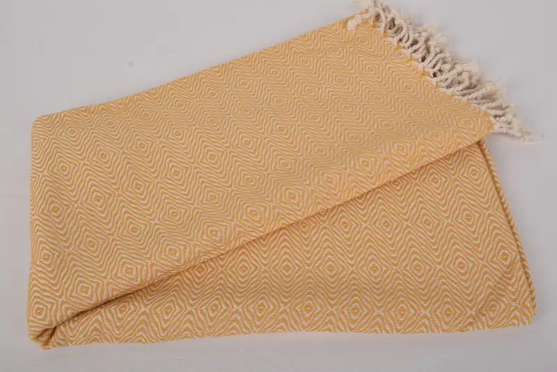 Organic Towel, Decorative Towel, 70x40 Cotton Zigzag Diamond Towel, Bachelor Gift, Custom Towel, Bachelorette Party Gift, Personalized Turkish Towel - 4