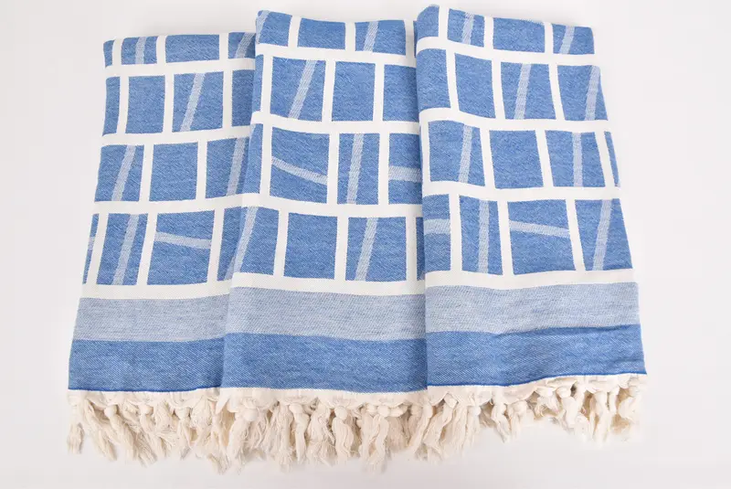 Gifts For Him, Best Friend Gift Ideas, Peshtemal Towel USA, Embroidered Towel, Monogram Towels, Thin towel, Spa Towel, 70x34 Cotton Patterned Towel - 7