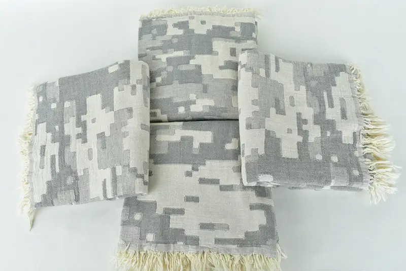 Bachelorette Party Gift, 68x36 Cotton Camouflage Towel, Personalize Gift, Absorbent towel, Miami Bachelorette Party Favors, Organic towel, Spa Towel - 8