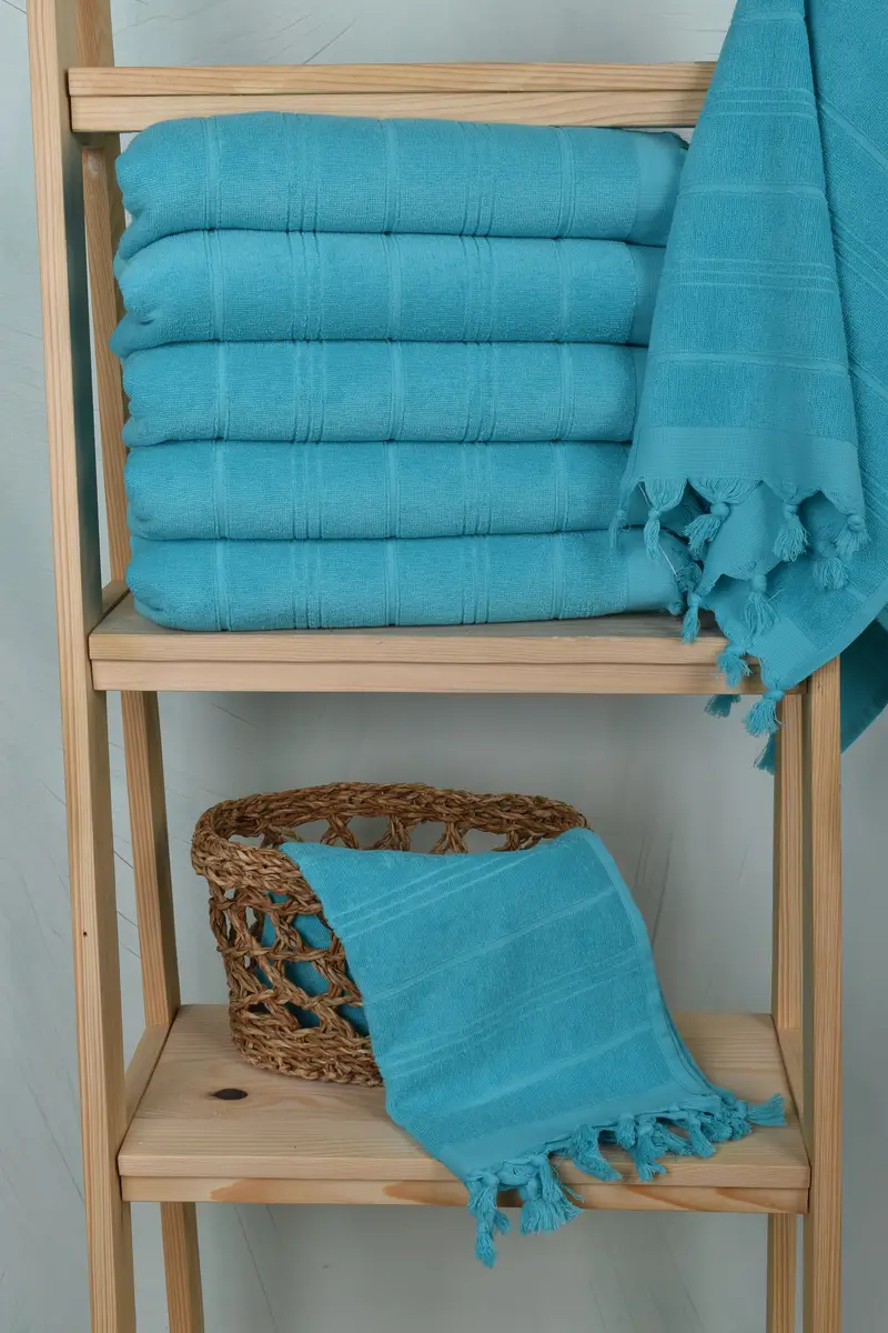 Personalized Kitchen Towel, Bathroom Hand Towel, Monogram Towels, 40x18 Cotton Striped Terry Towel, Monogram Kitchen Towel, Bridesmaid Gifts - 3