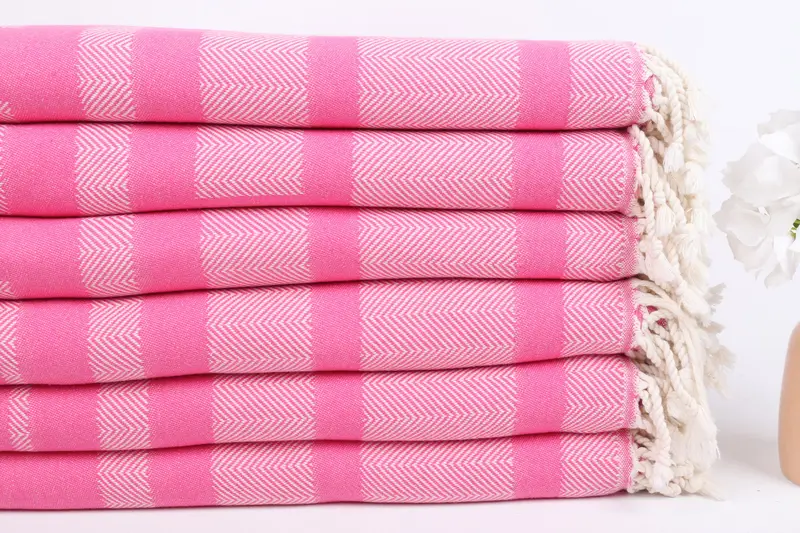 Gift For Her, Thin towel, Spa Towel, Boyfriend Christmas Gift, Absorbent towel, 68x38 Cotton Chevron Towel, Cancun Bachelorette Party Gift Ideas - 3