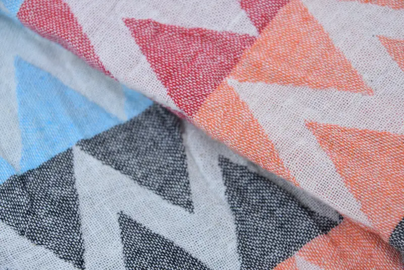 Personalized Bridesmaid Gift, Bachelor Party Favors, Customized Turkish Towel, Organic towel, 70x40 Cotton Zigzag Design Towel, Housewarming Gift - 7