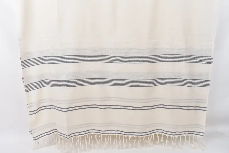 Personalize Gift, Bachelorette Party Gifts Bridesmaids, 80x36 Cotton Striped Towel, Bridesmaid Gifts, Cotton towel, Scarf Towel, Wedding Towel - 8