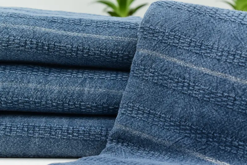 Bridesmaid Gift Towel, Best Beach Towel, Bathroom Towel, Turkish Bath Towel USA, 68x36 Cotton Stonewashed Striped Towel, Lightweight Turkish towel - 3