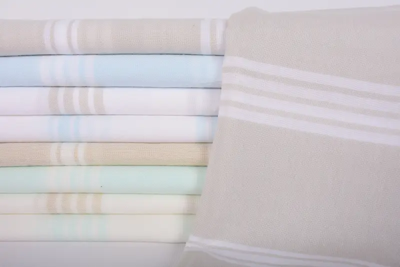 70x36 Cotton Striped Towel, Beach Wedding Favor, Christmas Gift, Turkish beach towel, Gifts For Him, Travel towel, Eco-Friendly Turkish Towel - 2