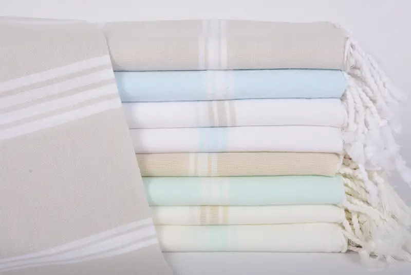 70x36 Cotton Striped Towel, Beach Wedding Favor, Christmas Gift, Turkish beach towel, Gifts For Him, Travel towel, Eco-Friendly Turkish Towel - 1
