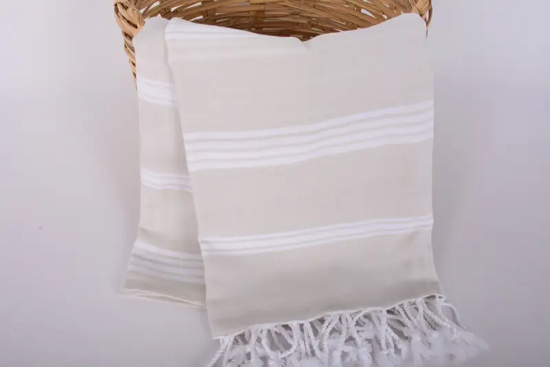 70x36 Cotton Striped Towel, Beach Wedding Favor, Christmas Gift, Turkish beach towel, Gifts For Him, Travel towel, Eco-Friendly Turkish Towel - 5