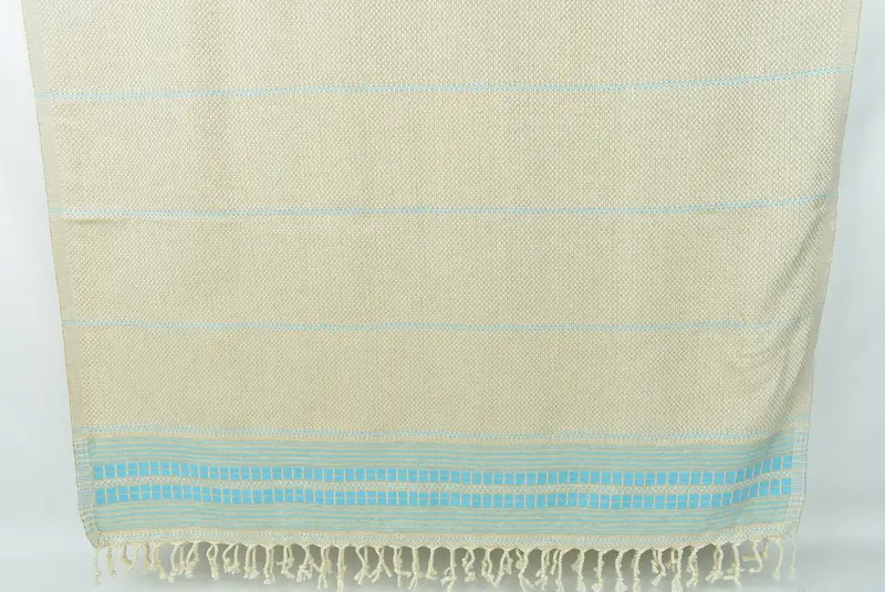 Custom Towel, Beach towel, Spa Towel, Bridesmaid Gift Towel, Beach Theme Bachelorette Party Gifts, 68x40 Linen Striped Towel, Valentines Day Gift - 8