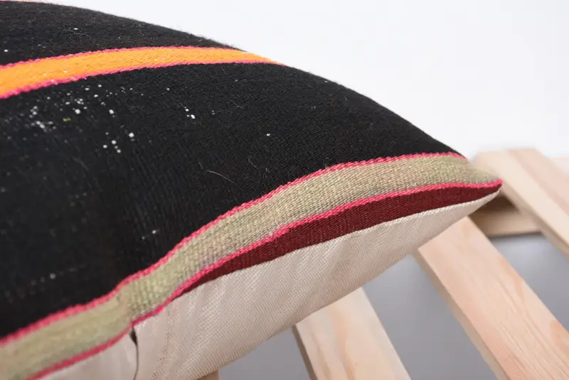 16x16 Brown Pillow Cover, Neutral Throw Cushion Cover, Home Decor Pillow, Gift Pillow, Pillow Cover, Turkish Kilim Pillow - 7