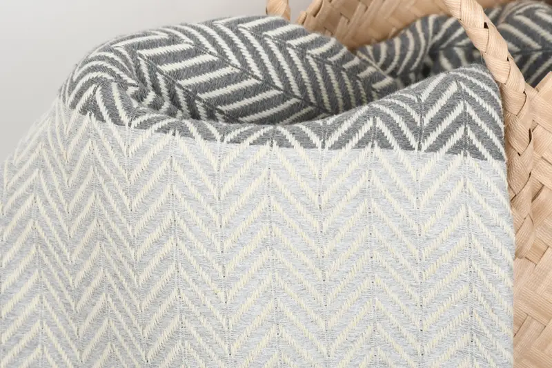 Monogrammed Beach Towel, Merry Christmas Gifts, Lightweight Turkish towel, Bridesmaid Gifts, 70x40 Cotton Chevron Towel, Handmade Turkish Towel - 8