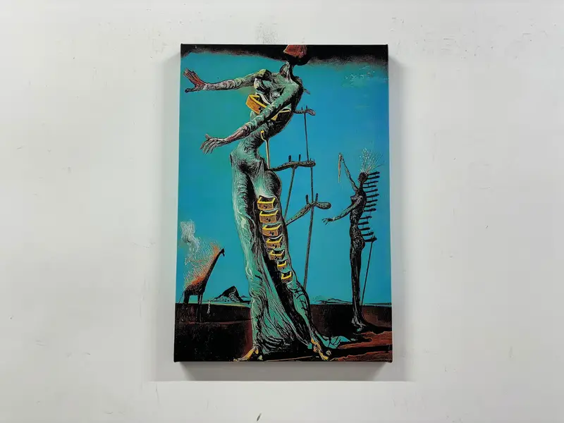 ダリ キリン キャンバス: ホーム エレガンスのための超現実的なアート プリント