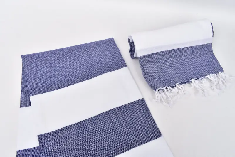 Kişiselleştirilmiş Mutfak Havlu, El Yapımı Hediye, Türk Çay Havlusu, Monogram El Havlu, Kız Gezi Partisi Favor, 40x24 Pamuk Çizgili Havlu, Tatil Havlu - 7
