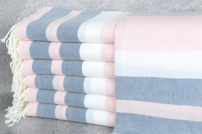 Absorbent Turkish towel, Personalized Gifts, Halloween Bachelorette Party Favors, 70x40 Cotton Striped Towel, Custom Gifts, Lightweight towel - 1