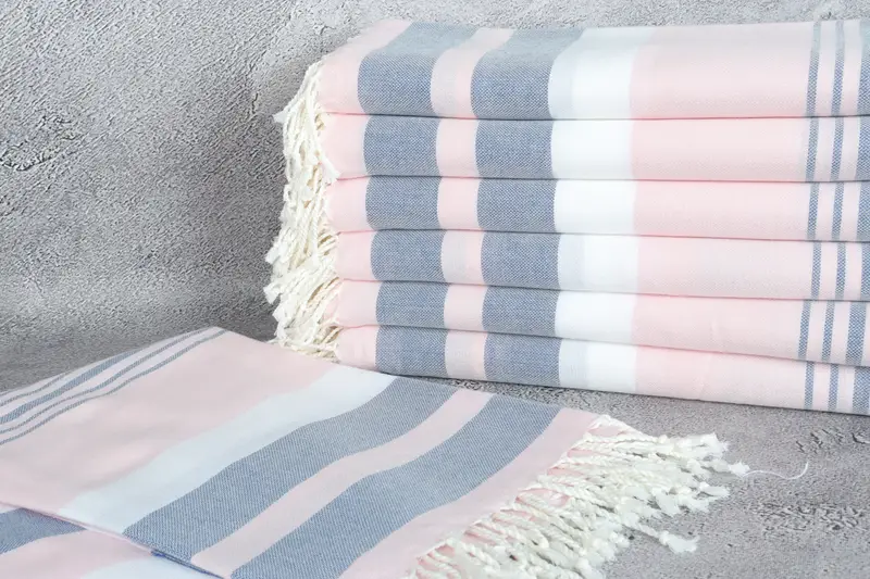 Absorbent Turkish towel, Personalized Gifts, Halloween Bachelorette Party Favors, 70x40 Cotton Striped Towel, Custom Gifts, Lightweight towel - 2