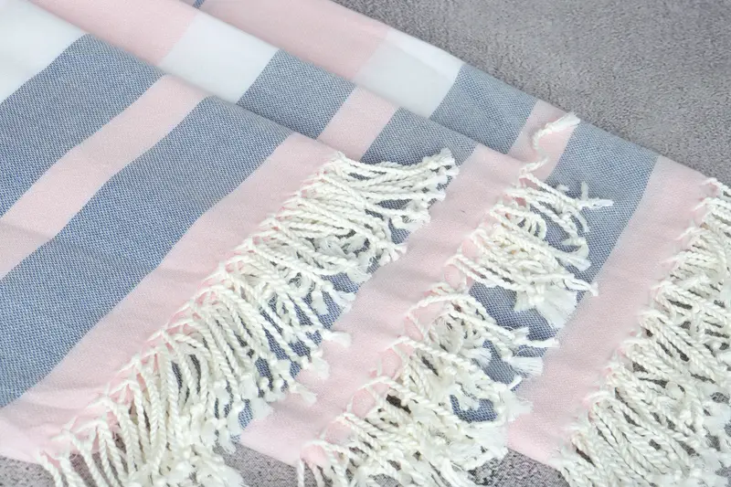 Absorbent Turkish towel, Personalized Gifts, Halloween Bachelorette Party Favors, 70x40 Cotton Striped Towel, Custom Gifts, Lightweight towel - 5
