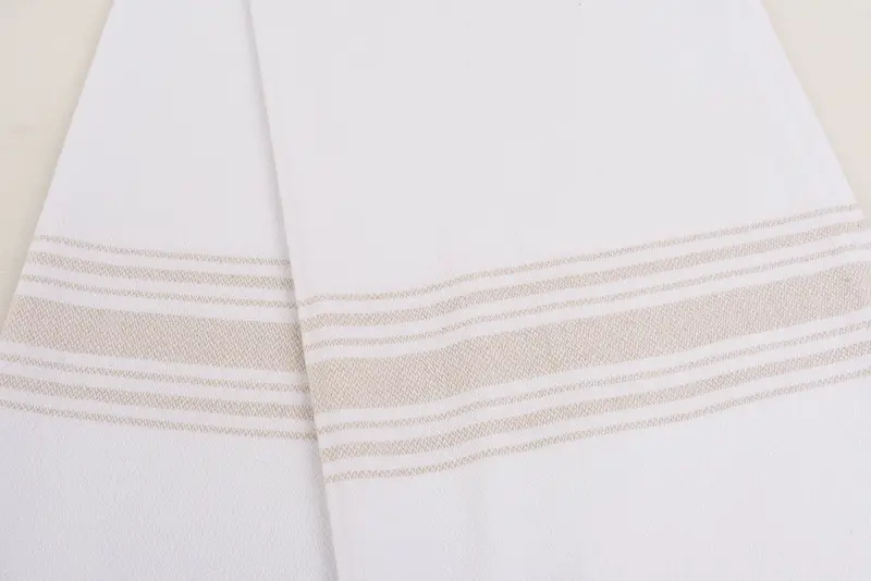 Personalized Gift, Personalized Gift For Him, Personalized Hand Towel, Monogram Kitchen Towel, 38x18 Cotton Striped Towel, Monogrammed Turkish Towel - 4