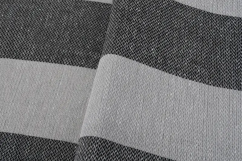 Monogramlı el havlu, onun için yıldönümü hediyesi, kişiselleştirilmiş hediye, bekarlığa veda parti süslemeleri, banyo havlu, 40x18 pamuklu çizgili havlu - 4