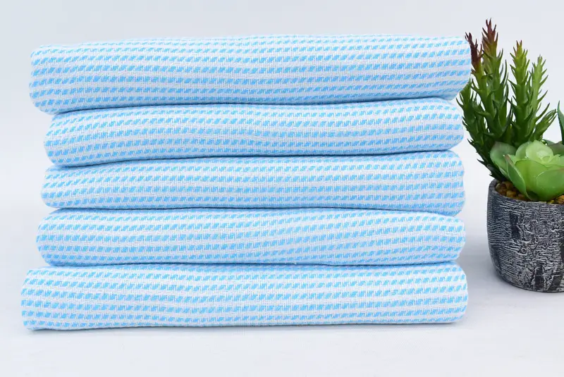Large Turkish Towel, Custom Turkish Towel, 68x40 Cotton Geometric Towel, Decorative Towel, Sand-free towel, House Warming Gift, Quick-dry peshtemal - 2