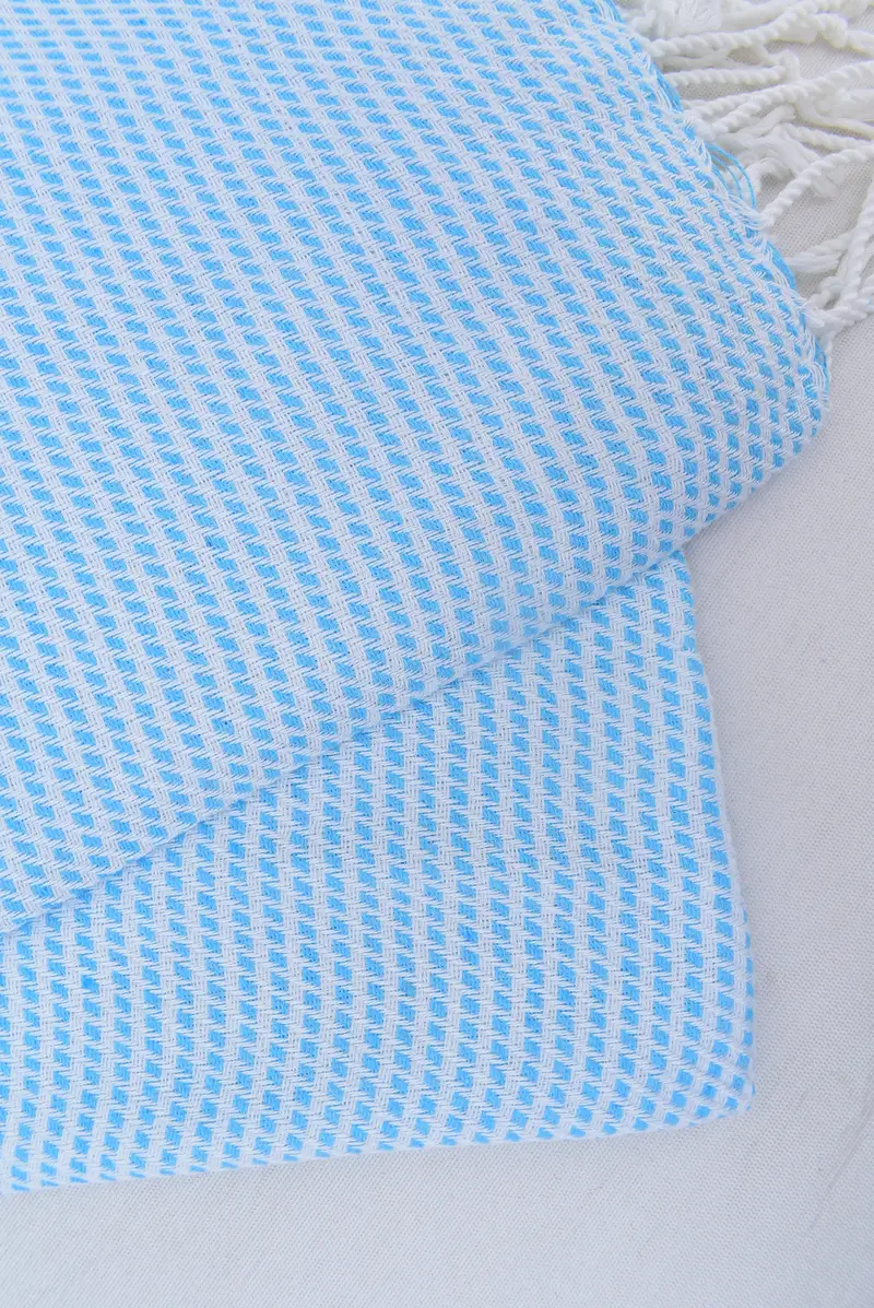 Large Turkish Towel, Custom Turkish Towel, 68x40 Cotton Geometric Towel, Decorative Towel, Sand-free towel, House Warming Gift, Quick-dry peshtemal - 4