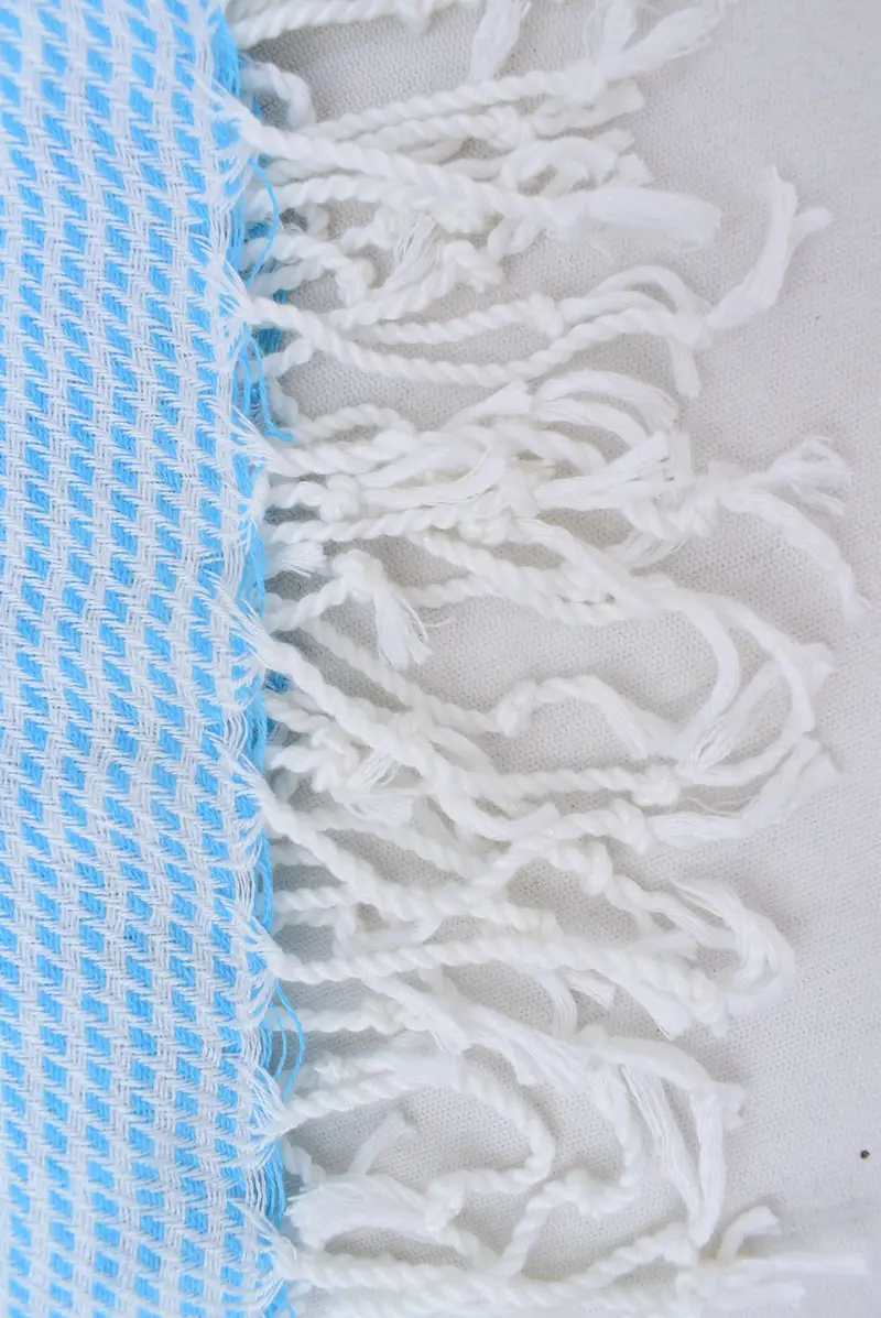 Large Turkish Towel, Custom Turkish Towel, 68x40 Cotton Geometric Towel, Decorative Towel, Sand-free towel, House Warming Gift, Quick-dry peshtemal - 5