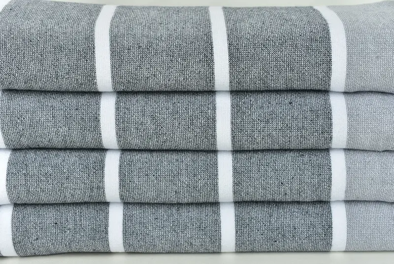 Embroidered Towel, Monogram Beach Towel, Beach Towel Gift, Yoga Towel, Valentines Day Gift Idea, 68x40 Cotton Striped Terry Towel, Housewarming Gift - 2