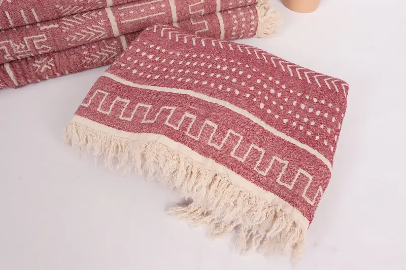 Bachelorette Party Favors, Personalized Home Gift Wedding, Home Gift, Custom Blanket, 76x56 Cotton Kilim Design Towel, Bridal Shower Gift - 5