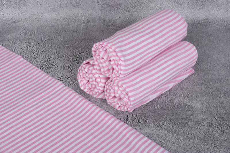 Beach towel, Bachelorette Beach Towel, Fouta towel, Employee Gifts, 68x36 Cotton Striped Towel, Turkish Towel Beach Towel, Lightweight Turkish towel - 8