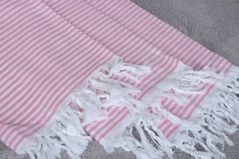 Beach towel, Bachelorette Beach Towel, Fouta towel, Employee Gifts, 68x36 Cotton Striped Towel, Turkish Towel Beach Towel, Lightweight Turkish towel - 5
