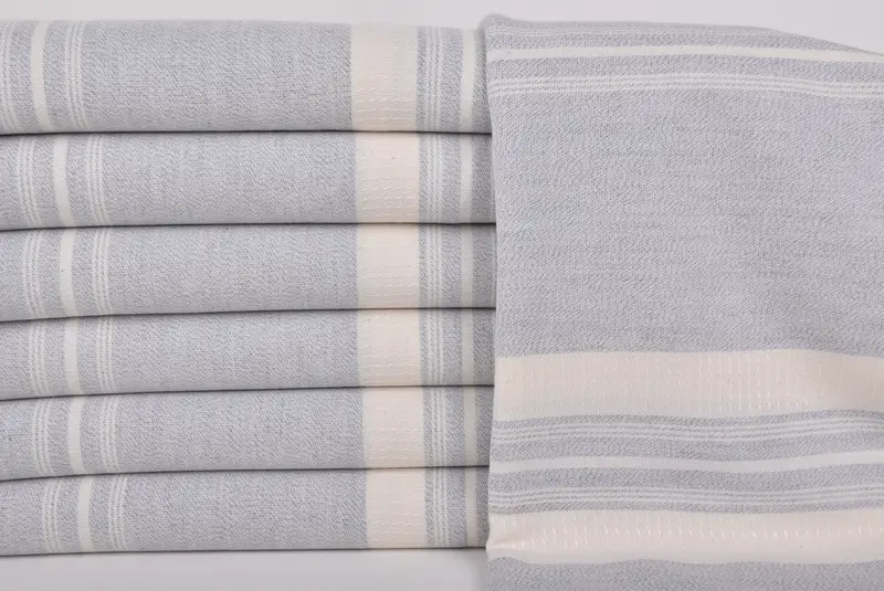 Monogram Beach Towel, 60x38 Cotton Striped Towel, Bachelor Towel, Bachelor Gift, Turkish beach towel with fringe, Sand-resistant towel, Beach towel - 1