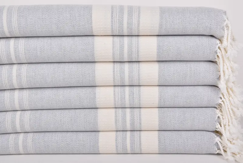 Monogram Beach Towel, 60x38 Cotton Striped Towel, Bachelor Towel, Bachelor Gift, Turkish beach towel with fringe, Sand-resistant towel, Beach towel - 2
