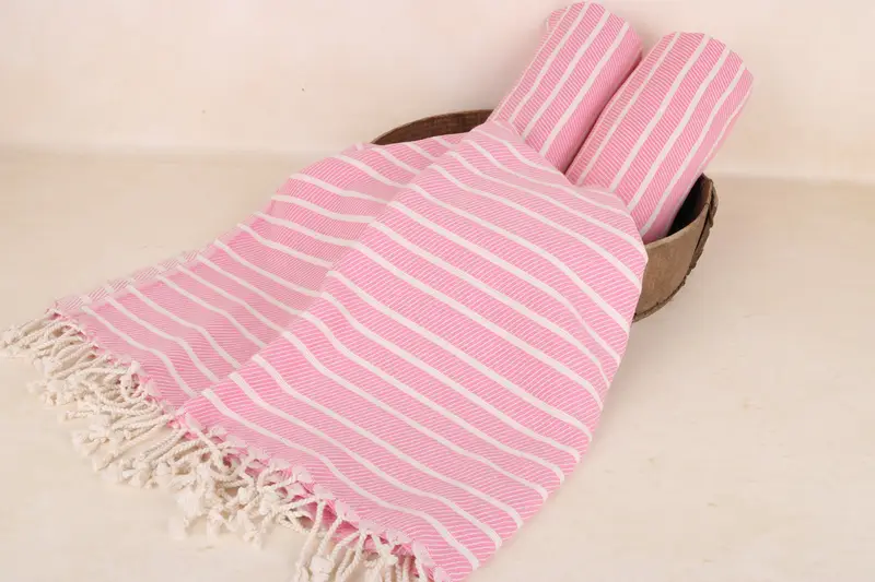 Girls Weekend Getaways Gifts, Bachelorette Party Decorations, Beach Towel Gift, Handmade Gift, Wedding Shower Gift, 70x40 Bamboo Herringbone Towel - 6