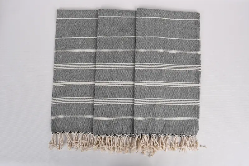 Bathroom Towels, Bachelorette Favor, Best Friend Gift, Wedding Favors, Personalized Gifts, 38x24 Cotton Striped Towel, Beach Theme Wedding Gift - 7