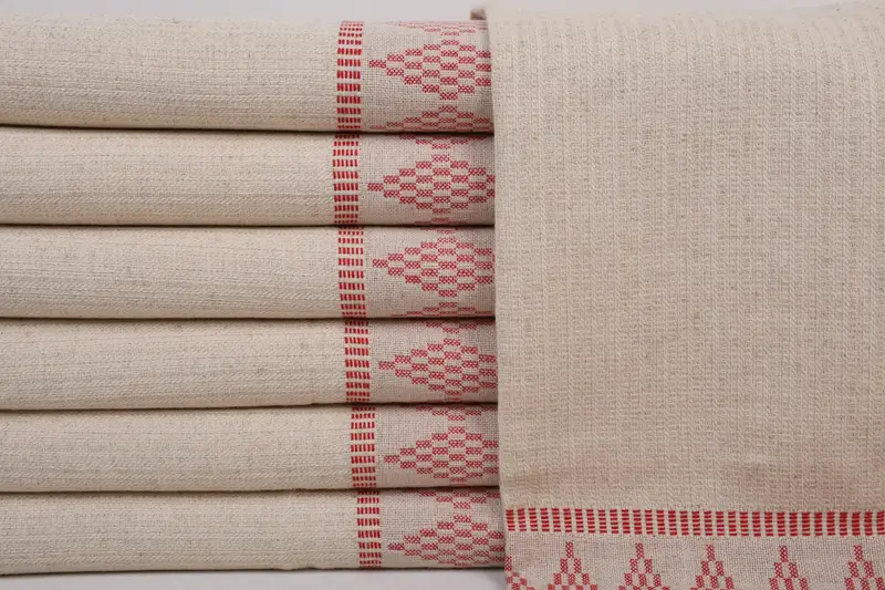 Custom Hand Towel, Spa Towel, 40x20 Linen Kilim Design Towel, Boyfriend Gift, Bridesmaid Gifts, Personalized Dish Towel, Wedding Day Gift For Bride - 1