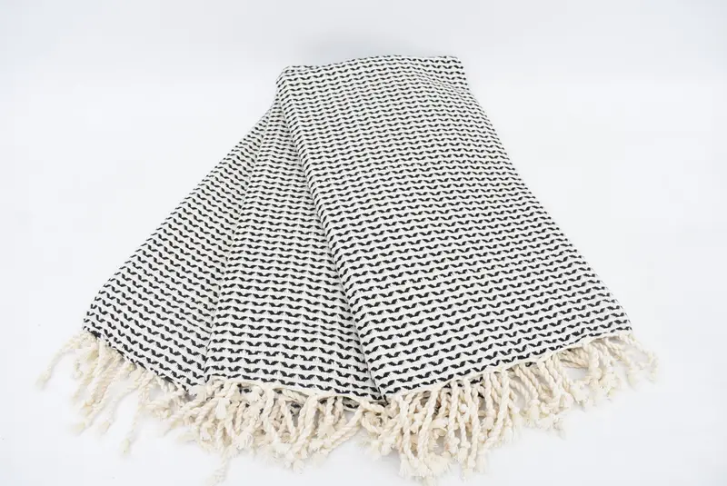Quick-Dry Beach Towel, Bridesmaid Gift, Housewarming Gift, 70x40 Cotton Diamond Towel, Wedding Gift Ideas, Turkish Bath Towel USA, Quick-dry towel - 3