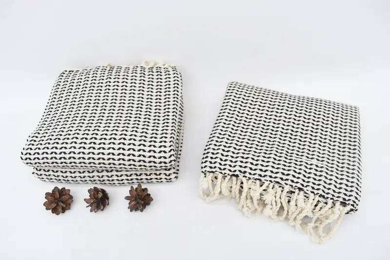 Quick-Dry Beach Towel, Bridesmaid Gift, Housewarming Gift, 70x40 Cotton Diamond Towel, Wedding Gift Ideas, Turkish Bath Towel USA, Quick-dry towel - 4