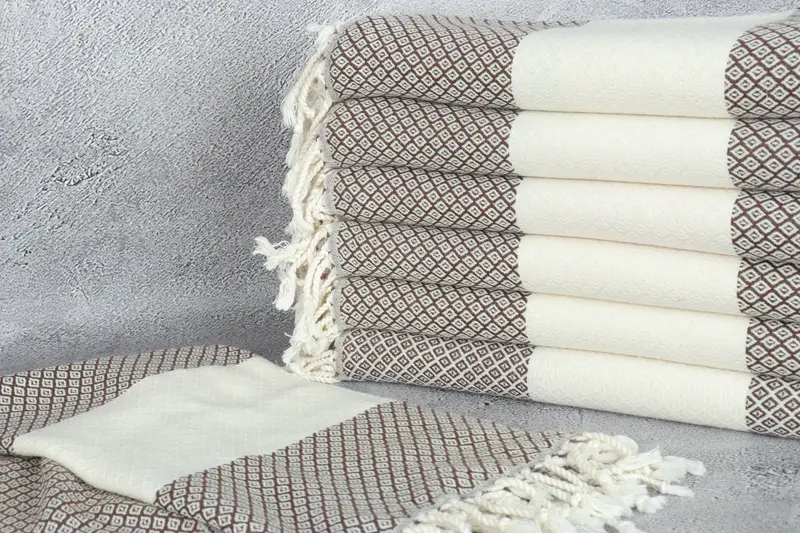 70x36 Linen Diamond Towel, Arizona Bachelorette Party Favors, Lightweight Turkish towel, Bridesmaid Gift, Bridesmaid Gift Towel, Bachelor Gift - 2
