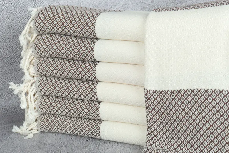 70x36 Linen Diamond Towel, Arizona Bachelorette Party Favors, Lightweight Turkish towel, Bridesmaid Gift, Bridesmaid Gift Towel, Bachelor Gift - 1