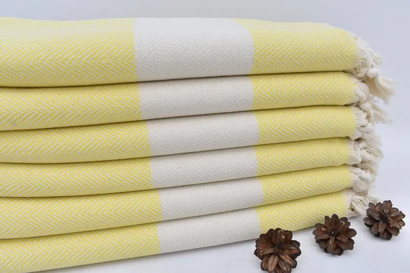 Bridesmaid Gift, Sand-resistant Turkish towel for travel, 70x40 Cotton Herringbone Towel, Personalised Gift, Absorbent towel, Bridesmaid Gifts