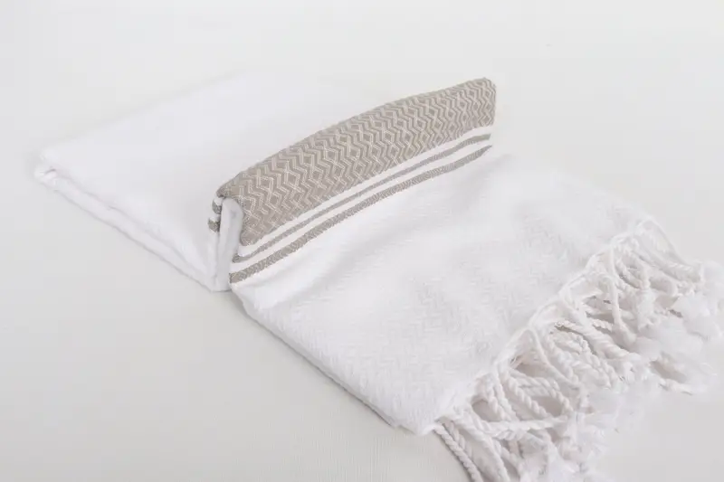 Peshtemal Towel, Turkish Towel Beach Towel, Absorbent towel, 70x40 Cotton Striped Towel, Bath towel, Anniversary Gift For Her, Bridesmaid Gift - 6
