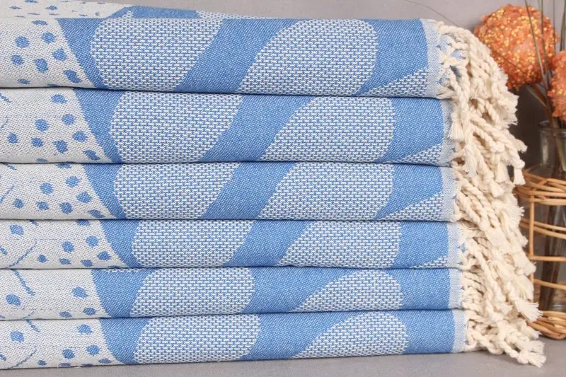 Embroidery Towel, Gym Towel, Gift For Boyfriend, Quick-Dry Beach Towel, Cotton towel, Bachelorette Gifts, Spa Towel, 70x40 Cotton Whale Design Towel - 3