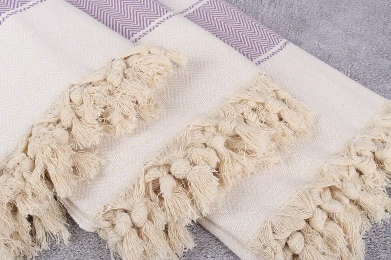Wedding Favors, Bachelorette Party Items, Wedding Day Gift For Bride, Turkish bath towel, Bridesmaid Gift Towel, 70x36 Cotton Herringbone Towel - 5