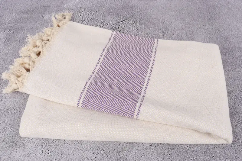 Wedding Favors, Bachelorette Party Items, Wedding Day Gift For Bride, Turkish bath towel, Bridesmaid Gift Towel, 70x36 Cotton Herringbone Towel - 6
