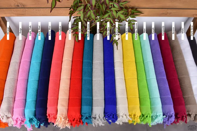 Monogram Kitchen Towel, 40x18 Cotton Striped Terry Towel, Personalized Dish Towel, Bridesmaid Gifts Personalized, Summer Towel, Custom Hand Towel - 2