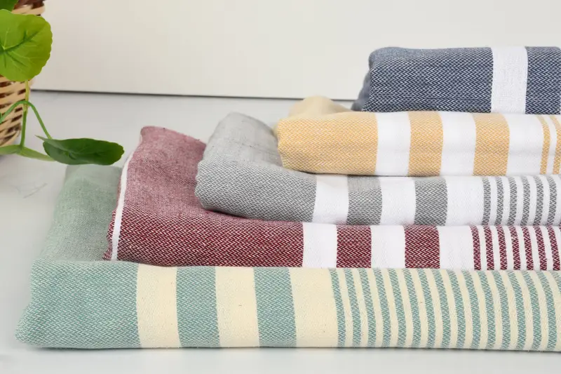 Sand-free towel, Beach Towel Bulk, Bath towel, 70x40 Cotton Striped Towel, Turkish Towel Monogram, Bridesmaid Gift Towel, Personalized Gift For Her - 4