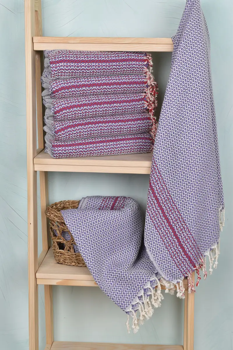 Gift For Best Friend, 70x40 Cotton Diamond Towel, Custom Gift, Housewarming Gift, Wedding Gifts Towel, Travel Towel, Girl Trip Party Favor - 3