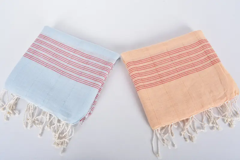 70x40 Cotton Striped Towel, Beach Wedding Favor, Girl Trip Party Favor, Quick-Dry Beach Towel, Beach Towel Bulk, Summer Gift, Bridesmaid Favors - 6