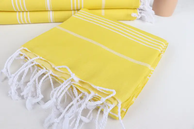 Friends Beach Towel, Wedding For Favor, 70x40 Cotton Striped Towel, Monogram Turkish Towel, Spa Gift Towel, Summer Gift, Holiday Towel, Hammam towel - 5